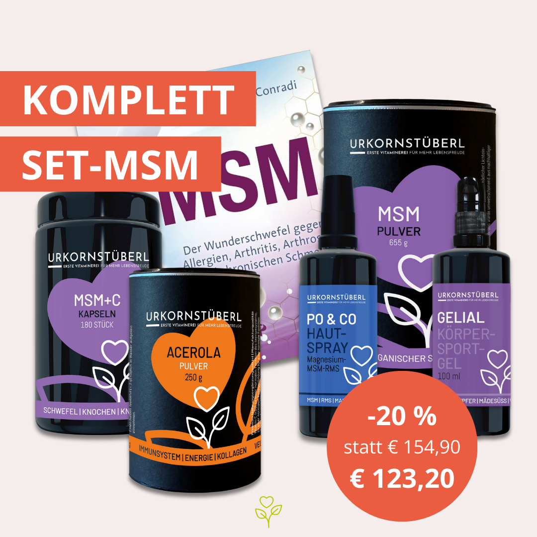 Großes Schwefelset - Innen und Außen