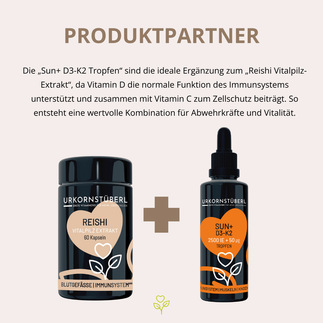 Reishi Vitalpilzextrakt 60 Kapseln