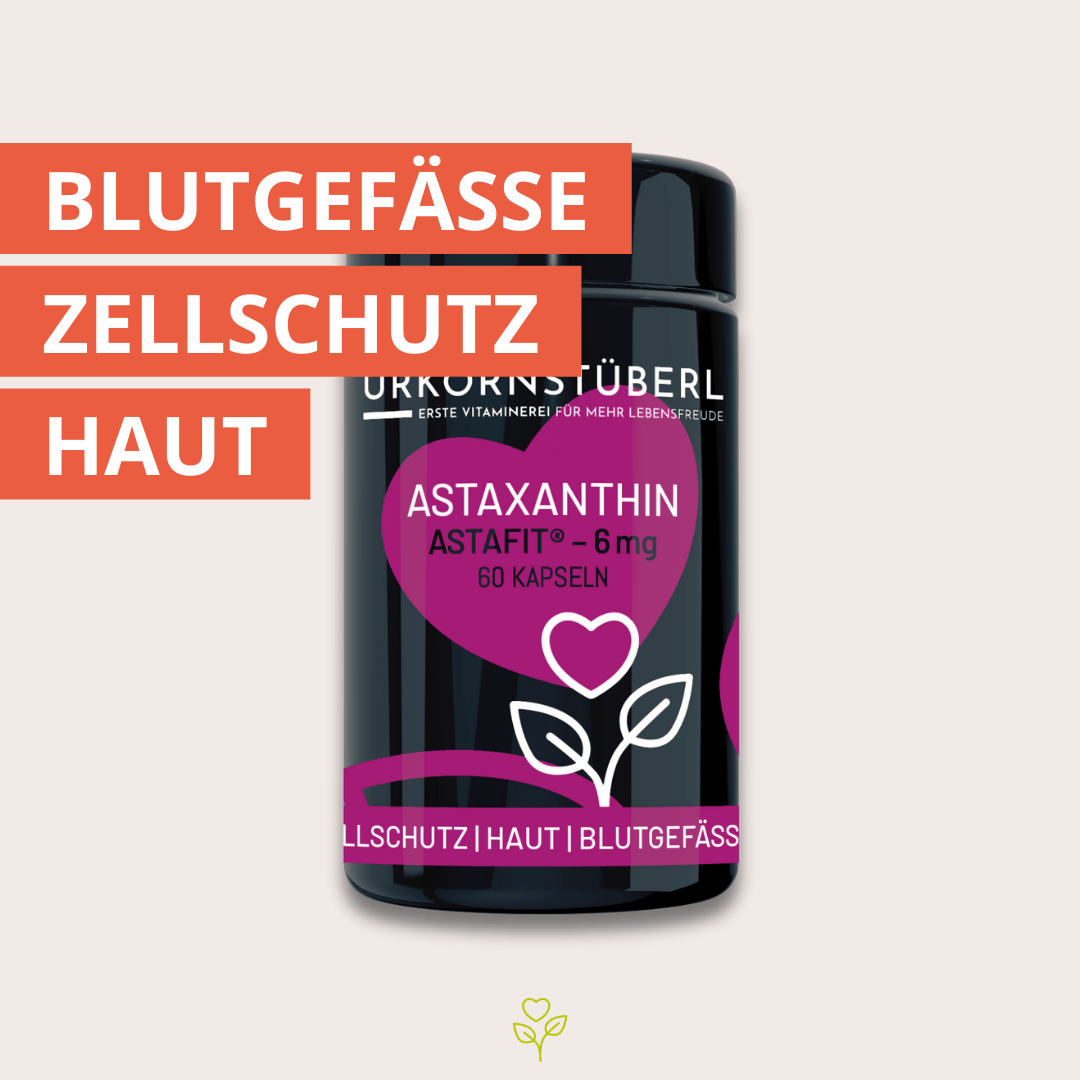 Astaxanthin 6 mg ASTAFIT® 60 Kapseln