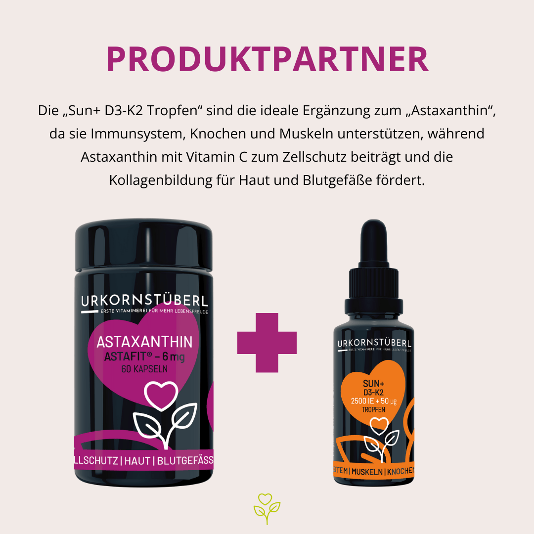 Astaxanthin 6 mg ASTAFIT® 60 Kapseln