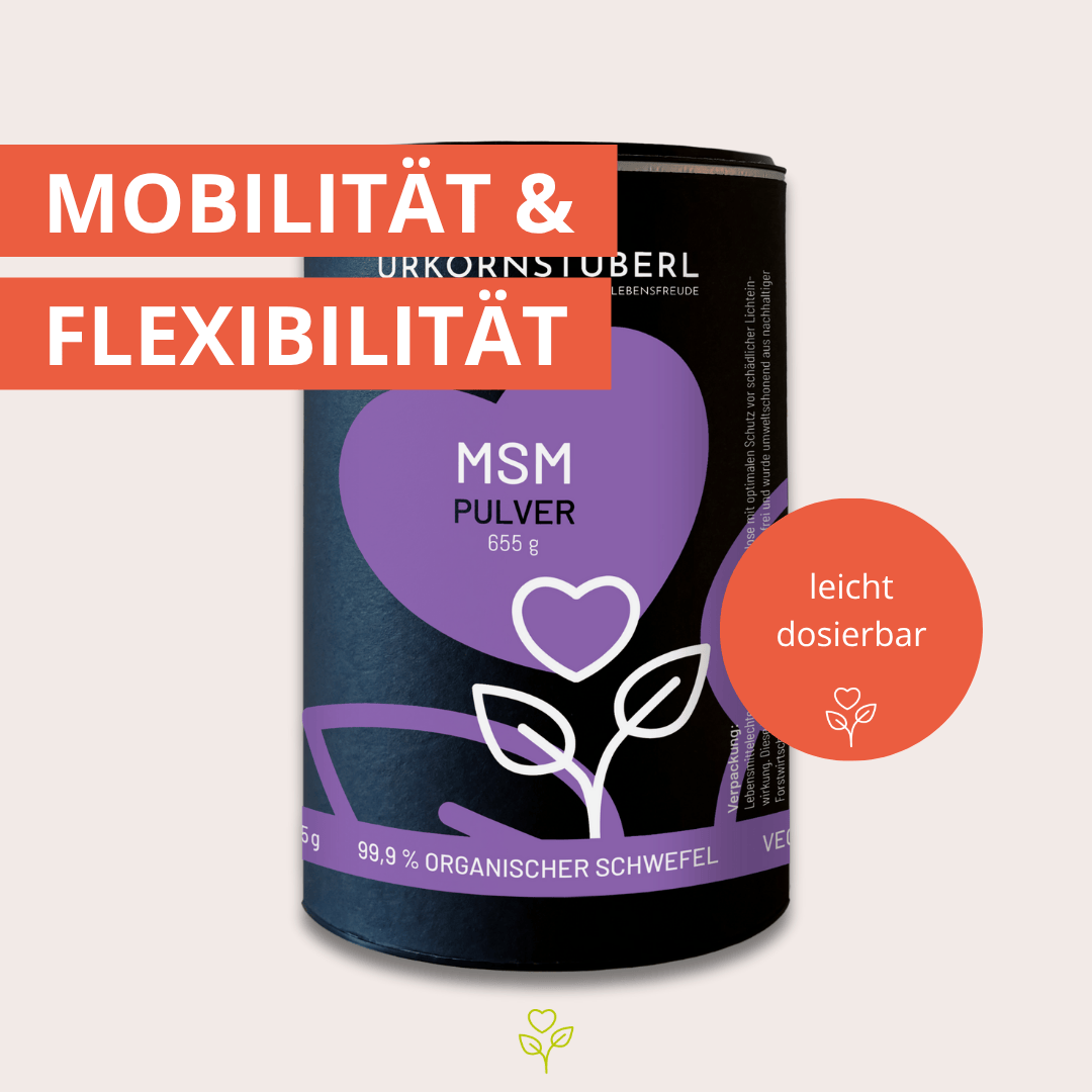 MSM Pulver 655 g Dose