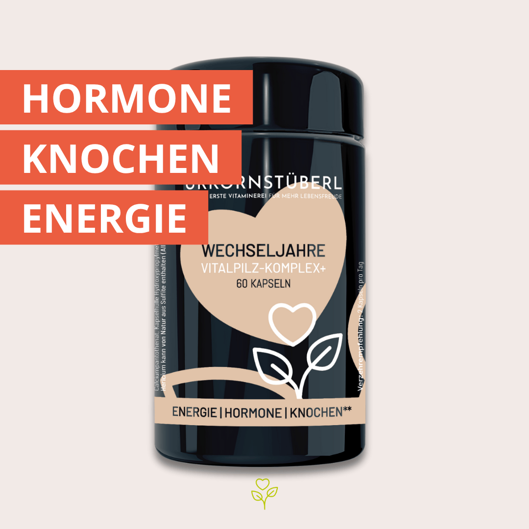 Wechseljahre Vitalpilz-Komplex+ 60 Kapseln