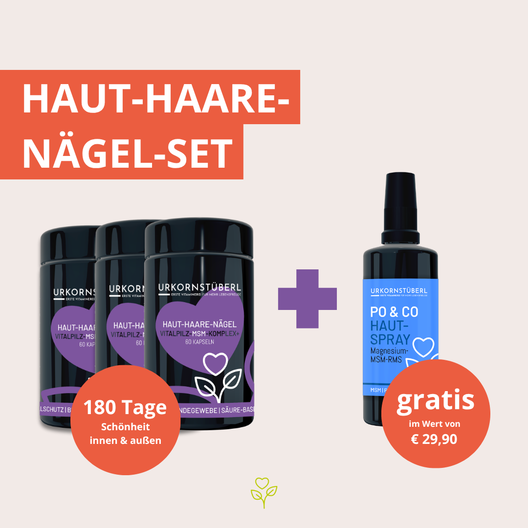 Haut-Haare-Nägel Set - Schönheit von innen und außen