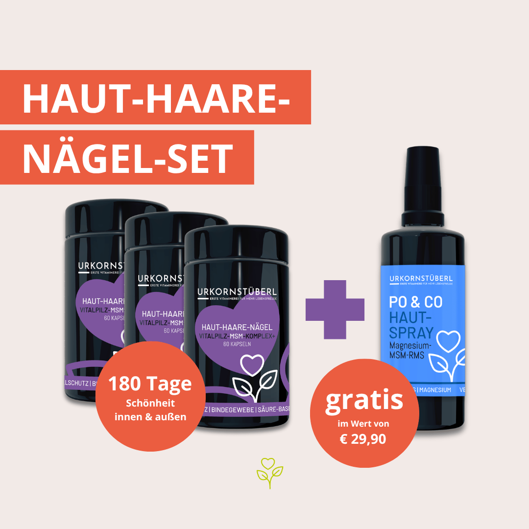 Haut-Haare-Nägel Set - Schönheit von innen und außen