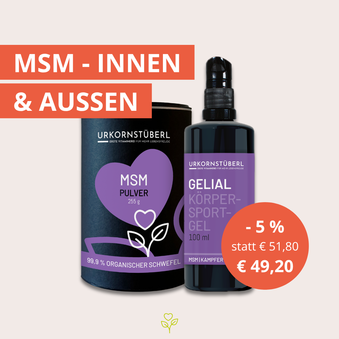 Kleines Schwefelset - Innen und außen