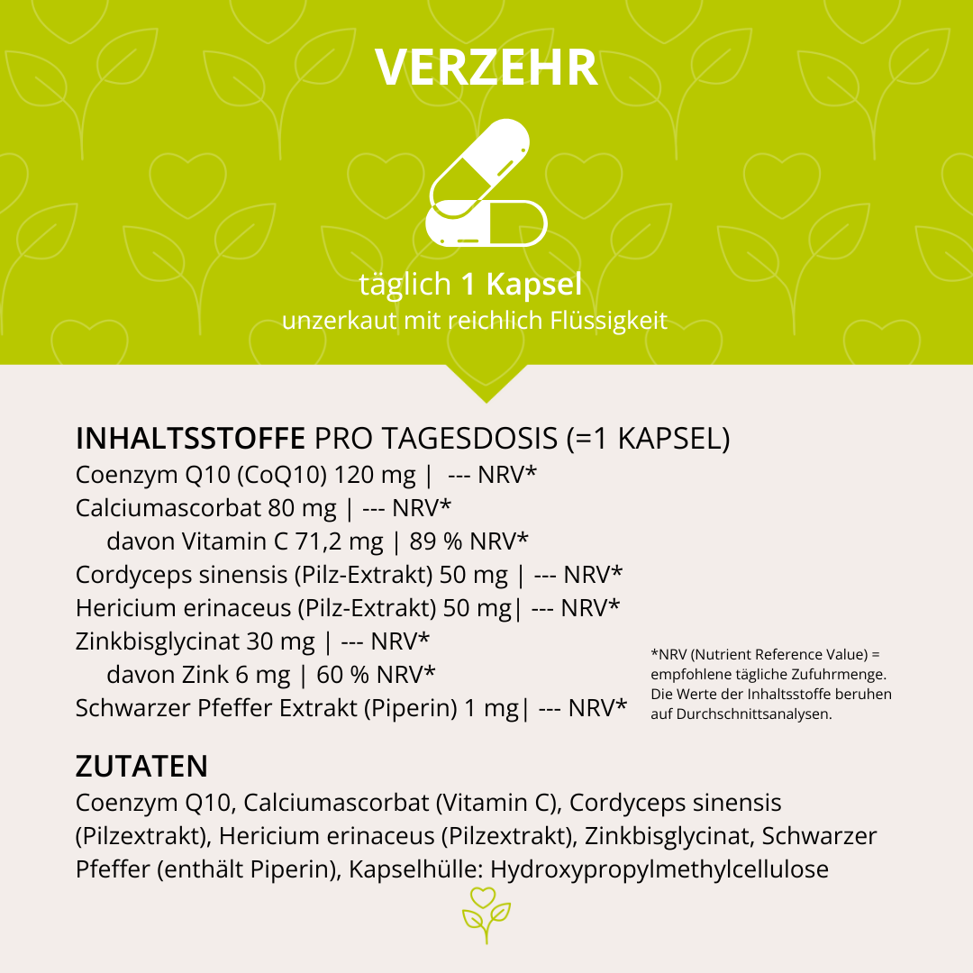 CoQ10 Energie+ 60 Kapseln