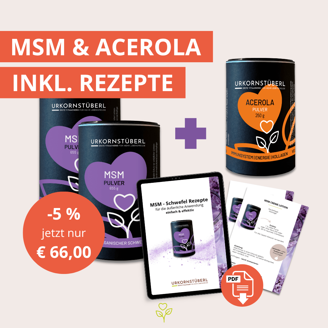 MSM + Acerola Pulver Set 1