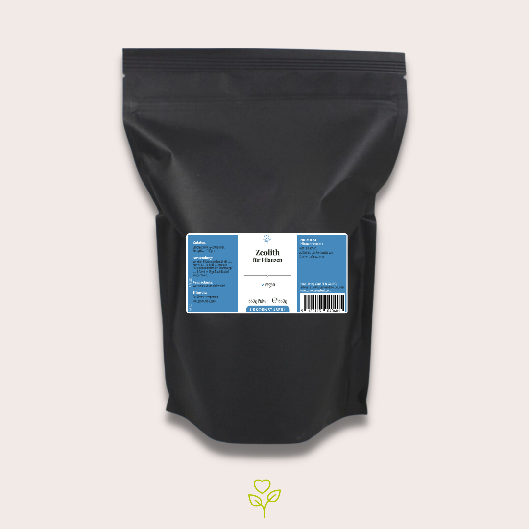 Klinoptilolit - Zeolith für Pflanzen im Nachfüllbeutel 650g