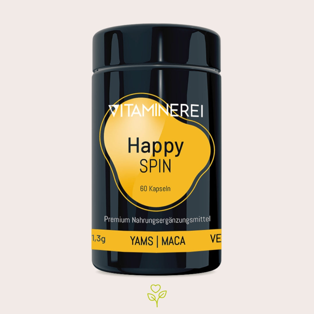 Happy Spin: Be happy – und genieß‘ das Leben in vollen Zügen!