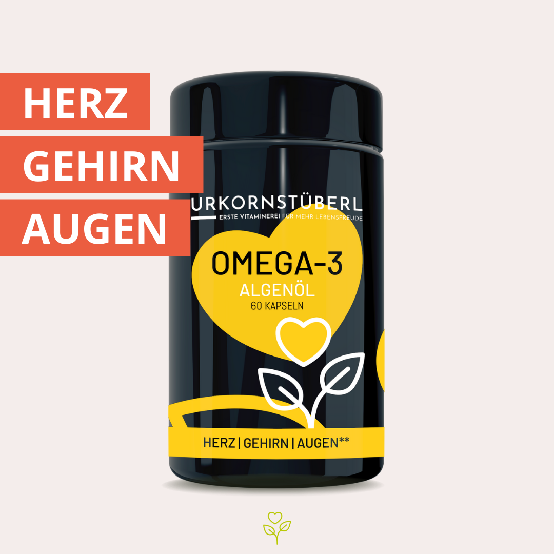 Omega-3 Premium Algenöl 60 Kapseln