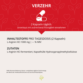 L-Arginin 90 Kapseln