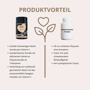 Reishi Vitalpilzextrakt 60 Kapseln