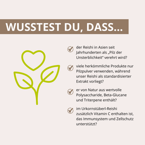 Reishi Vitalpilzextrakt 60 Kapseln