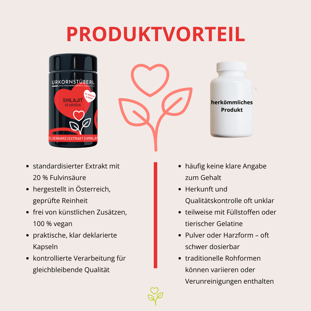 Shilajit für Heldinnen & Helden 60 Kapseln