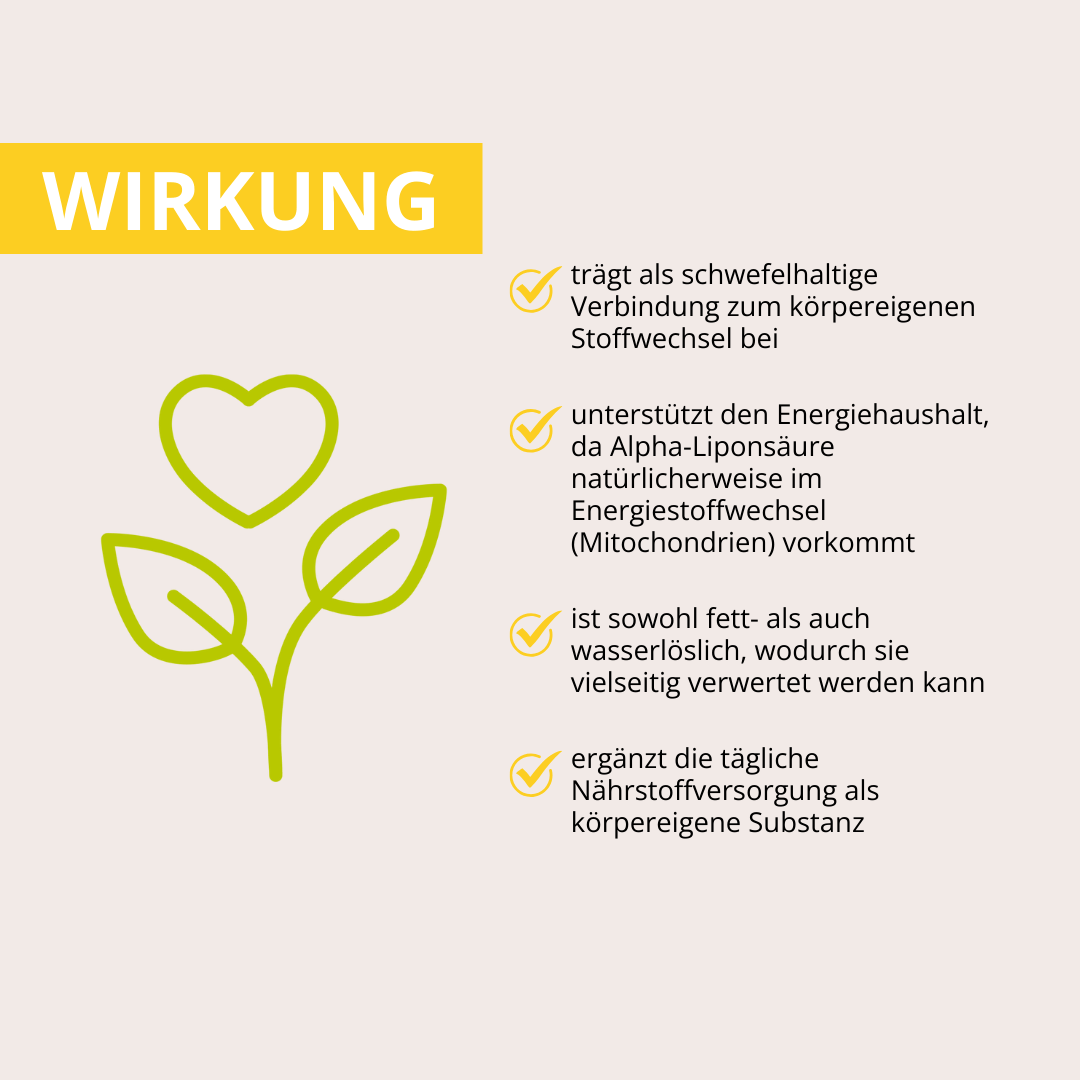 Alpha-Liponsäure 60 Kapseln