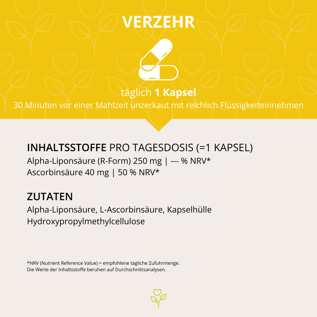 Alpha-Liponsäure 60 Kapseln