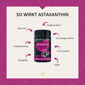 Astaxanthin 6 mg ASTAFIT® 60 Kapseln