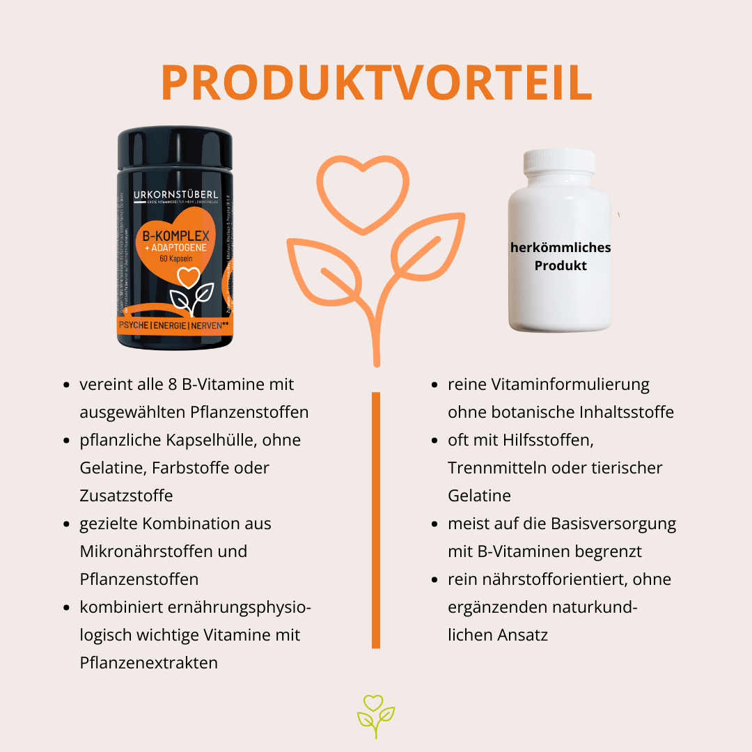 B-Komplex + Adaptogene 60 Kapseln