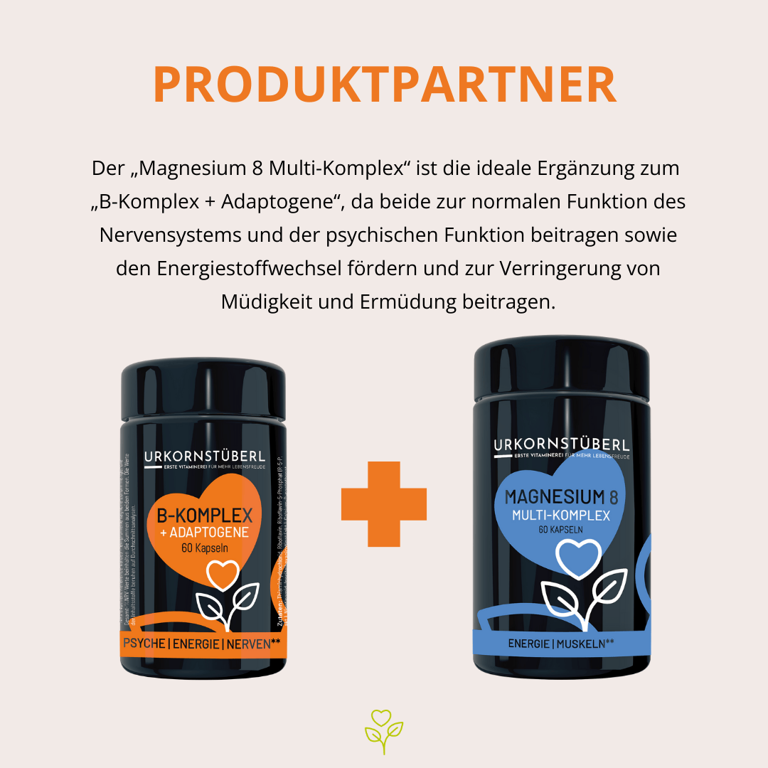B-Komplex + Adaptogene 60 Kapseln