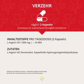 L-Arginin 90 Kapseln