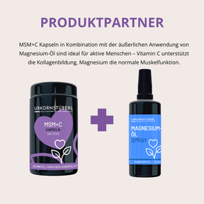 MSM+C Kapseln 180 Stück