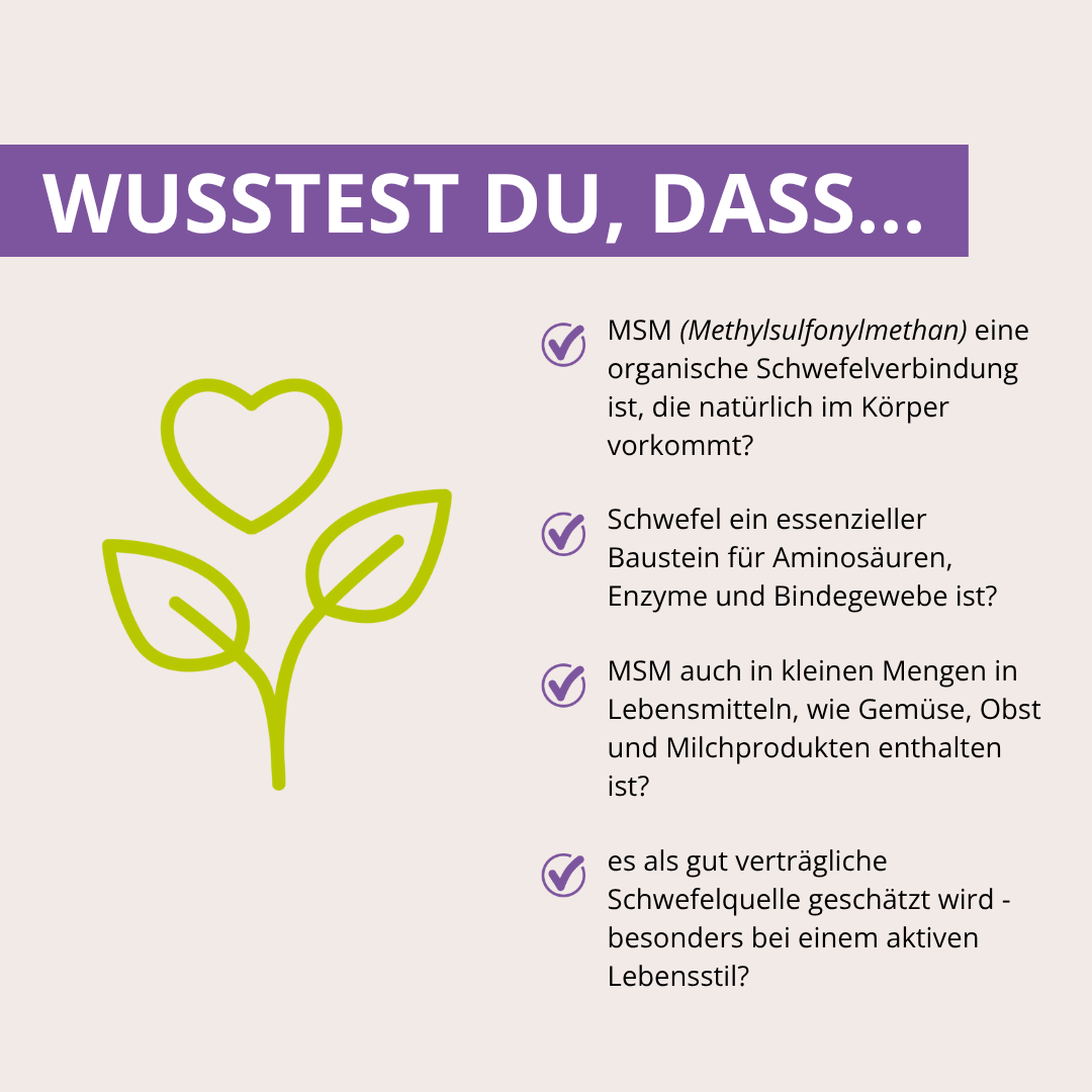 MSM+C Kapseln 180 Stück