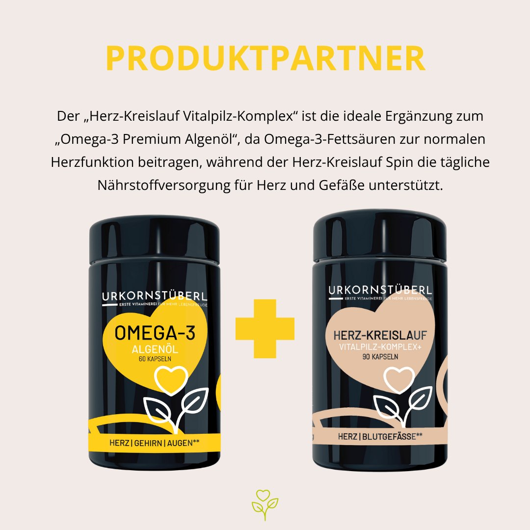 Omega-3 Premium Algenöl 60 Kapseln