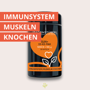 SUN+ D3-K2-Mag 60 Kapseln