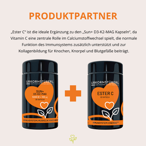 SUN+ D3-K2-Mag 60 Kapseln