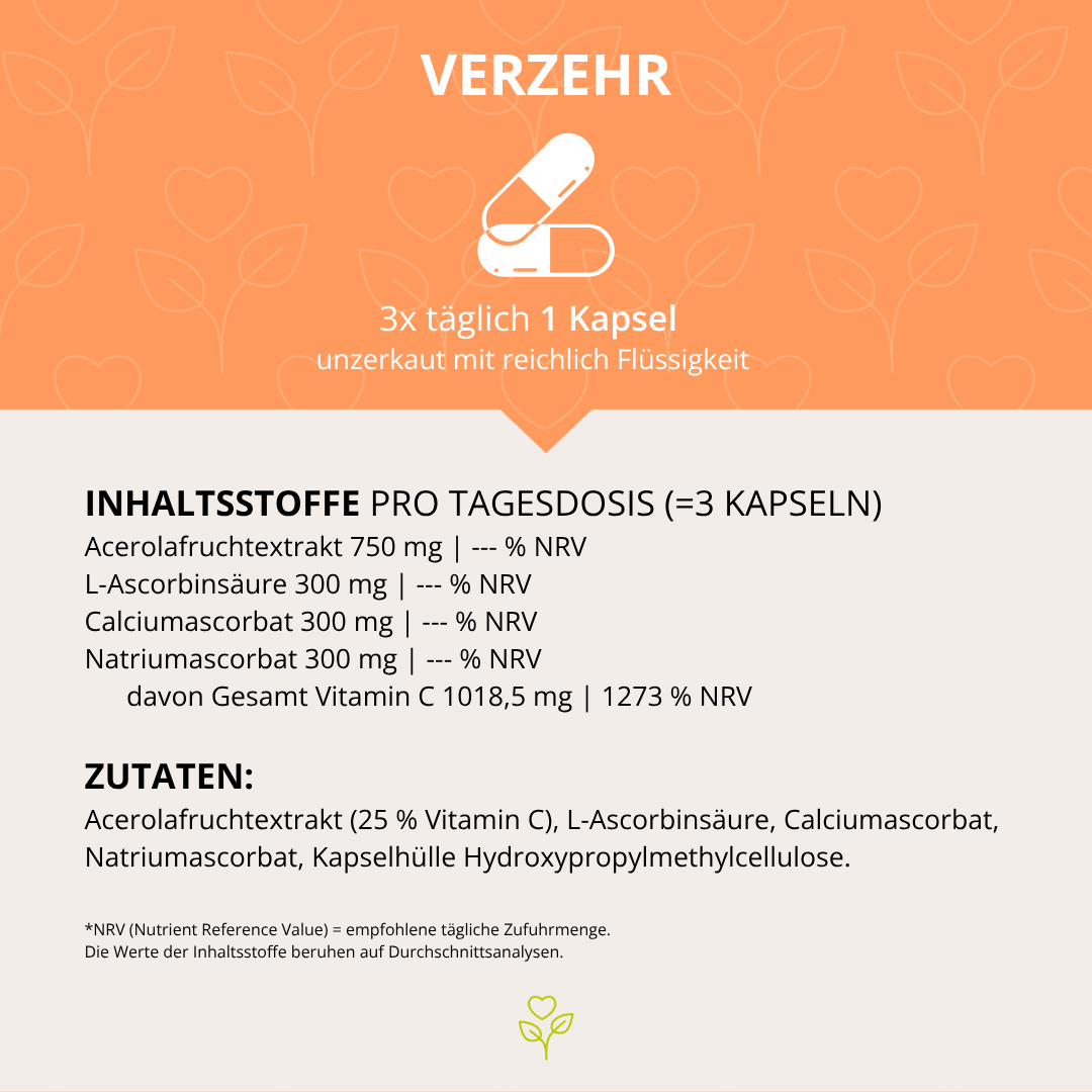 Vitamin C Komplex 120 Kapseln