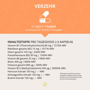B-Komplex + Adaptogene 60 Kapseln