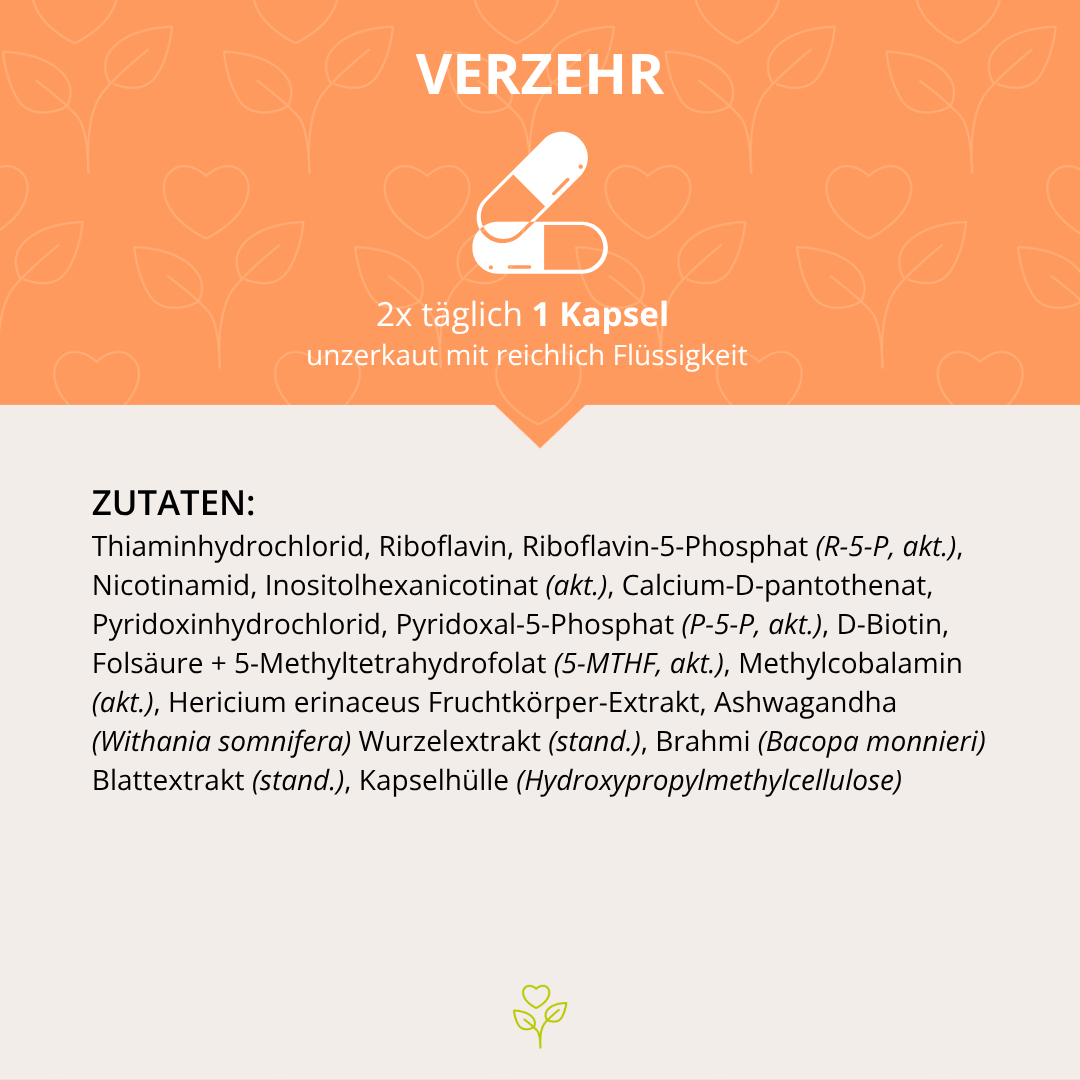B-Komplex + Adaptogene 60 Kapseln