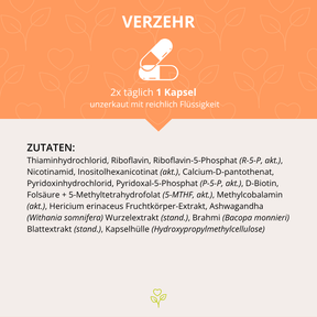 B-Komplex + Adaptogene 60 Kapseln
