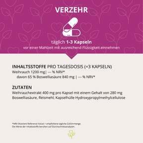 Weihrauchextrakt 400mg