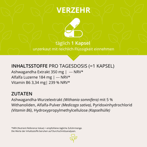 Ashwagandha 60 Kapseln