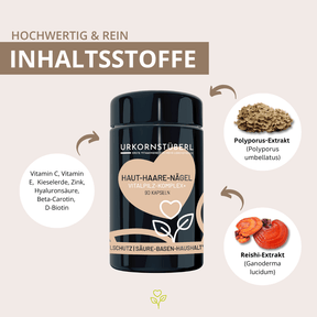 Haut Haare Nägel Vitalpilz-Komplex 90 Kapseln