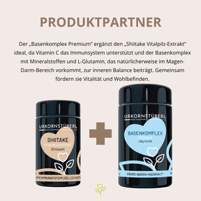 Shiitake Vitalpilzextrakt 60 Kapseln