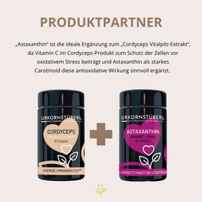 Cordyceps Vitalpilzextrakt 60 Kapseln