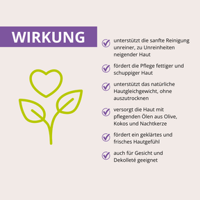 Schwefelseife mit Nachtkerzenöl, Bienenwachs & Rosmarin 80 g