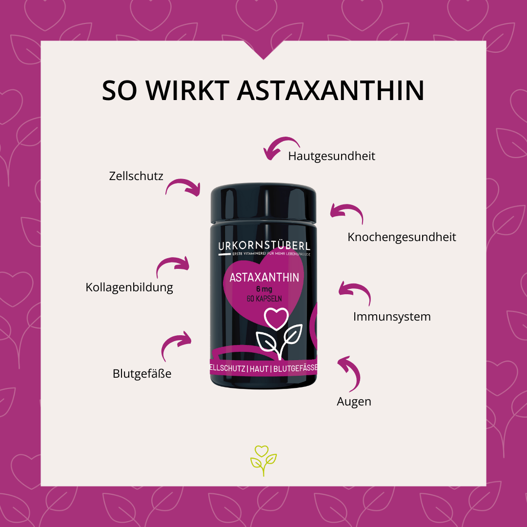 Astaxanthin 6 mg 60 Kapseln