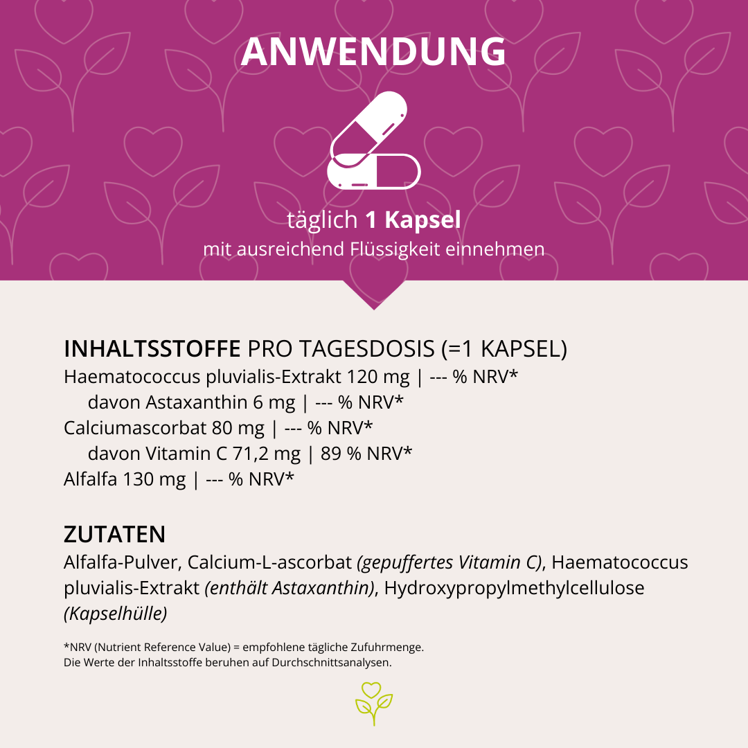 Astaxanthin 6 mg 60 Kapseln