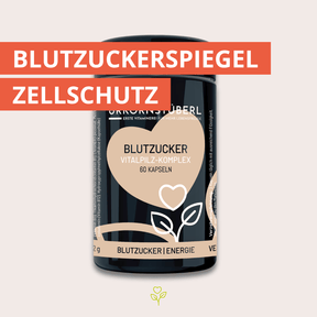 Blutzucker Vitalpilz-Komplex 60 Kapseln