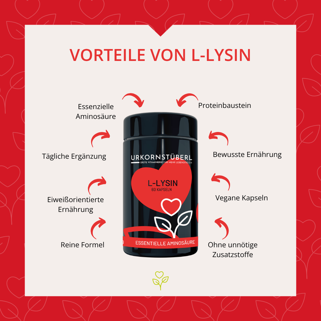 L-Lysin 60 Kapseln Jubiläumsedition