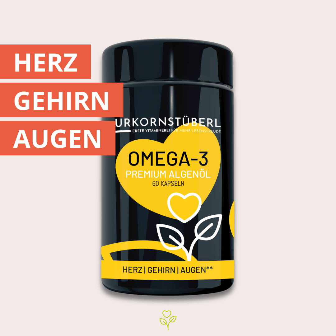 Omega-3 Premium Algenöl 60 Kapseln