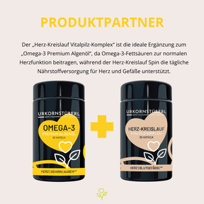 Omega-3 Premium Algenöl 60 Kapseln