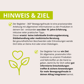 360° Bewegungsfreude-Set mit MSM+C, Magnesium & Vitamin D3-K2