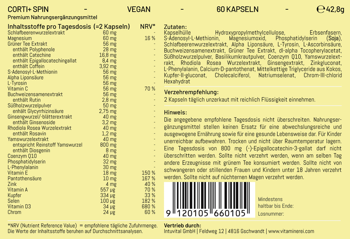 Corti+Spin der Vitaminerei