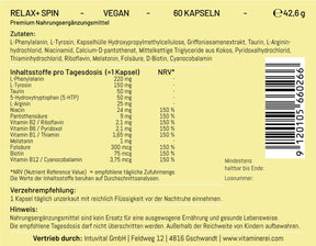 Relax+ Spin der Vitaminerei