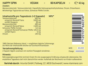 Happy Spin: Be happy – und genieß‘ das Leben in vollen Zügen!