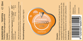 Sun2500 Spin der Vitaminerei